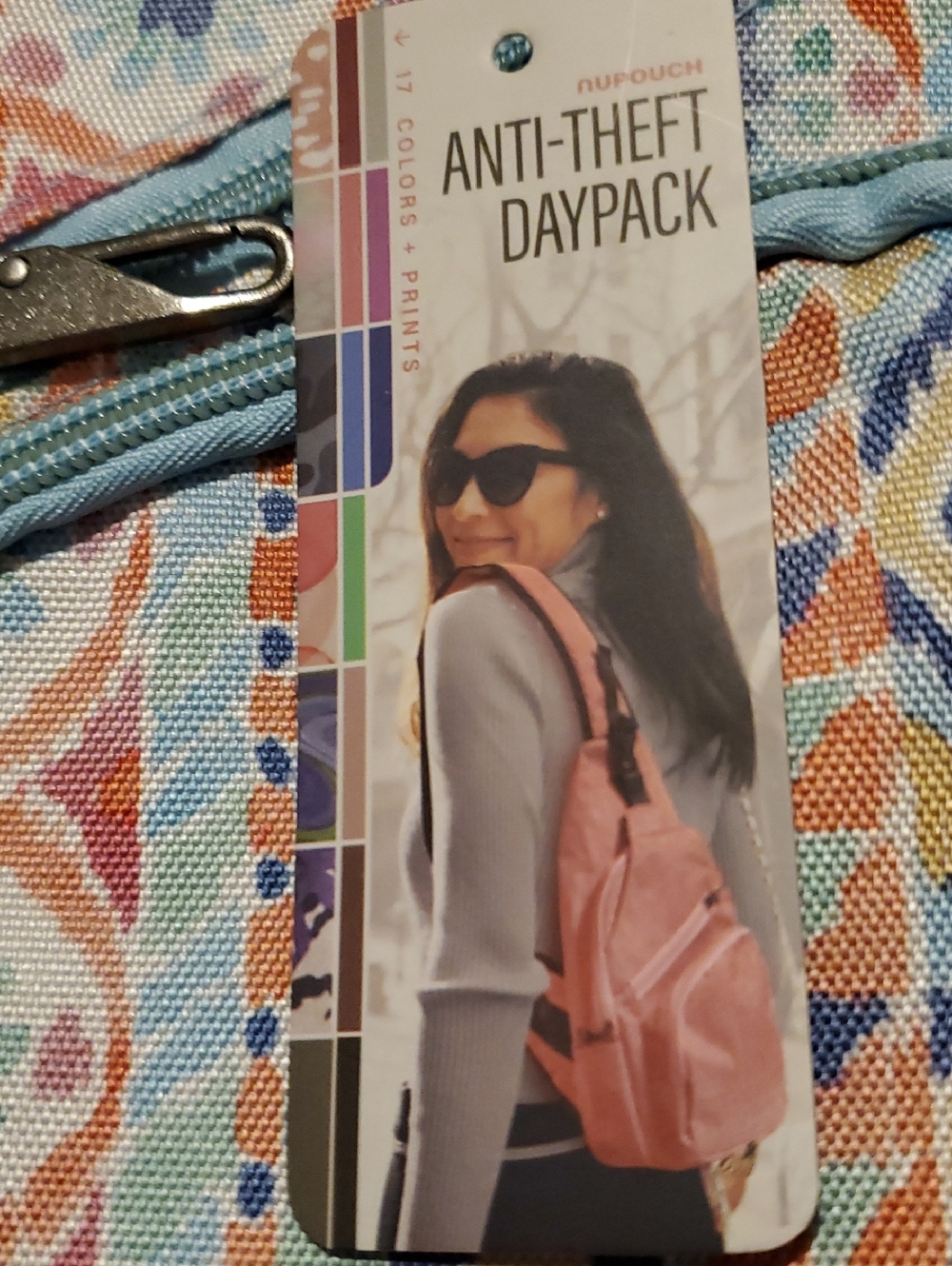 Nupouch Anti Theft Daypack Bag